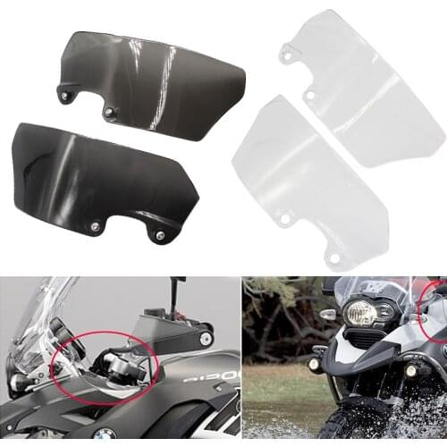 Pair Motorcycle Wind Deflectors Windshield Windscreen For BMW R1200GS 2004-2012 Left Right