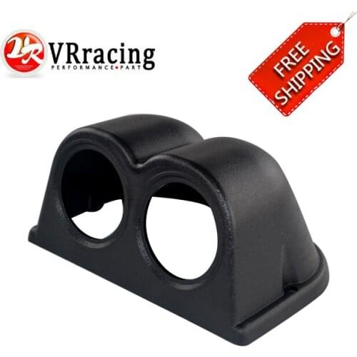 Double Dual Gauge Pod 52mm Hole Cup Car Gauge Pod Gauge Cap Cup Dash Pod Mount Holder Plastic Houder Auto Car Meter