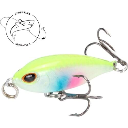 6 Colors 4.5cm/3.5g Artificial Pencil ABS Plastic Hard Bait Bionic Bait 8# With Hook Depth Dive 0.5-2M Sea Fishing Lures