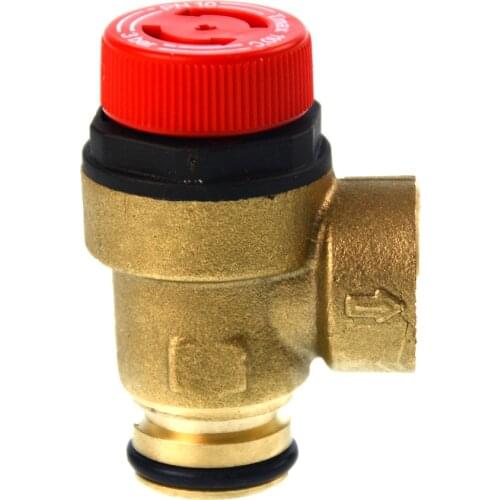 Boiler 3 Bar Safety Valve For Baxi ECO / Luna / Main / Prime / Doutec, Westen Energy / Quasar / Pulsar / Novadens / Star