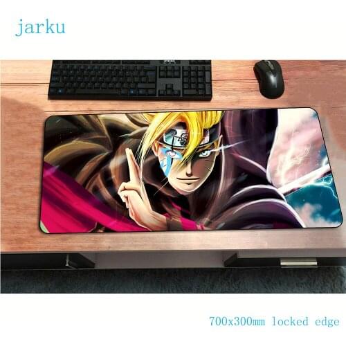 BORUTO mouse pad Cartoon 700x300mm gaming mousepad gamer mouse mat Indie Pop keyboard computer padmouse laptop play mat