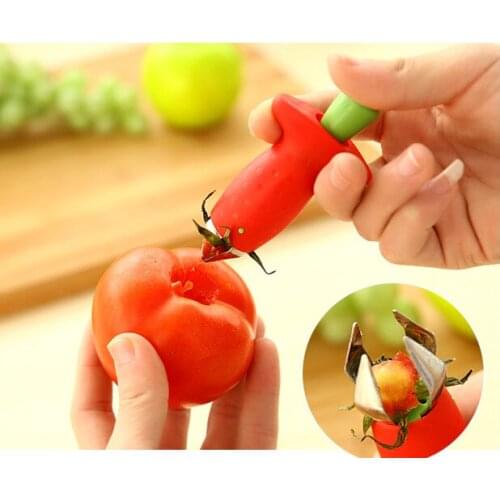 Kitchenware Strawberry Huller For Tomato Stalks Fruit Strawberry Knife Stem Remover Strawberry Slicer Kitchen Tools