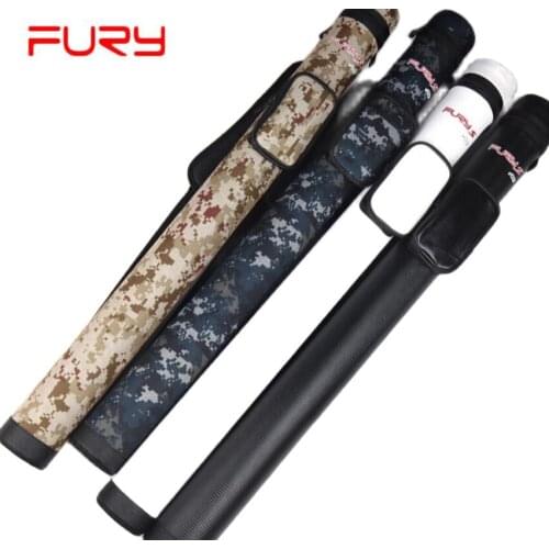 New Arrival Fury 2*2 Pool CuePortable carrying Case Billiard Accessories Black White Green Camouflage Color 84cm Length China