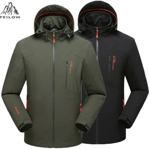 PEILOW Hooded Jackets For Men