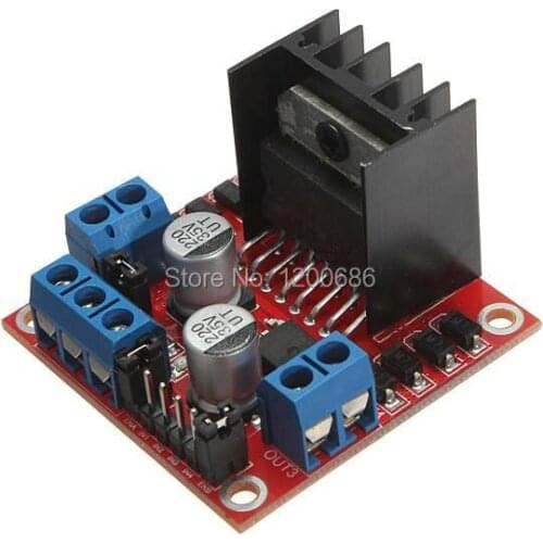 L298N for DC Stepper Motor Driver Module Controller Board Dual H Bridge for Arduino