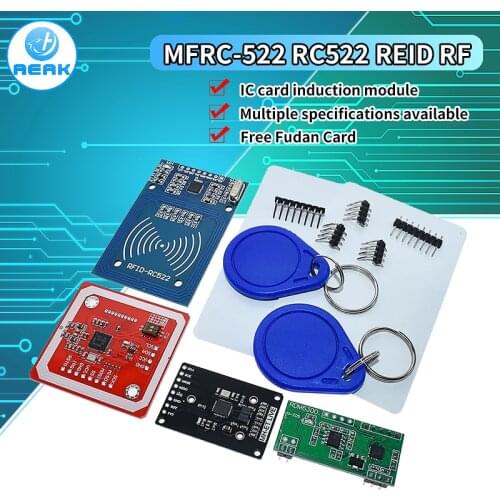 RFID module RC522 MFRC-522 RDM6300 Kits S50 13.56 Mhz 125Khz 6cm With Tags SPI Write & Read for arduino uno 2560