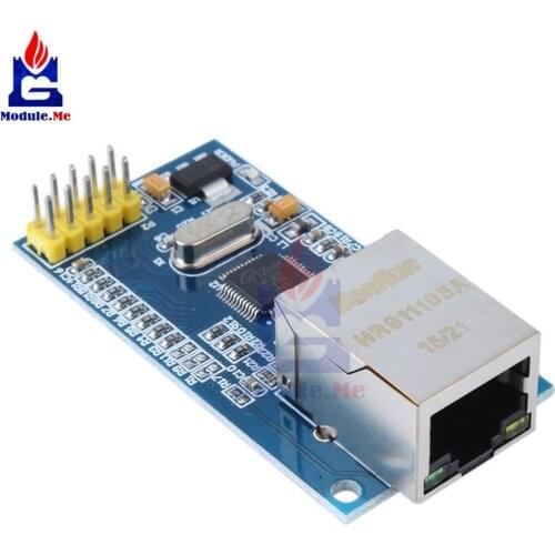 W5500 Ethernet Shield LAN Network Module Beyond W5100 Support TCP/IP 51/ STM32 Microcontroller With 32k Bytes SPI 3.3V 5V