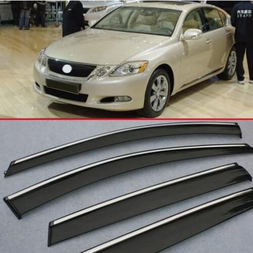 For Lexus GS-Class GS300 GS350 GS430 2010 2011 2012 2013 2014 2015 Window Wind Deflector Visor Rain/Sun Guard Vent
