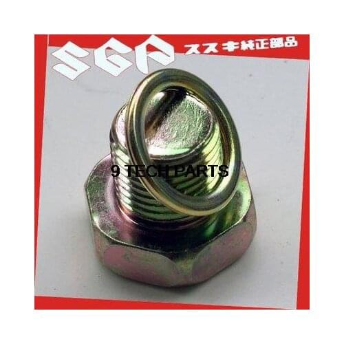 BRAND NEW GN250 01547-06203 & 09280-82001 SCREWS and RING for Oil Strainer Screen Cap Cover Screw Bolt