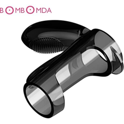 Delay Time Cock Ring Sleeve Waterproof Soft Elastic Penis Ring With Beads Vibrating Sex Rings Sex Toys for Male Men