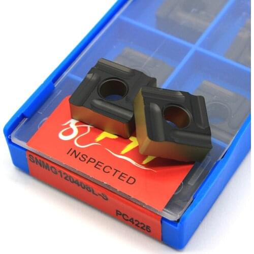 High quality SNMG120408 L S PC4225 Carbide insert External Turning Tools Lathe cutter Tool turning insert for Processing steel