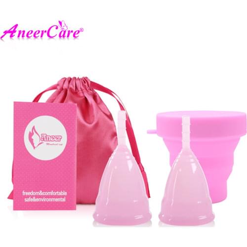 Feminine Medical Silicone Menstrual Cup Sterilizer And Grade Silicone Vaginal Cups Sterilizer For Women Period Menstrual Cup