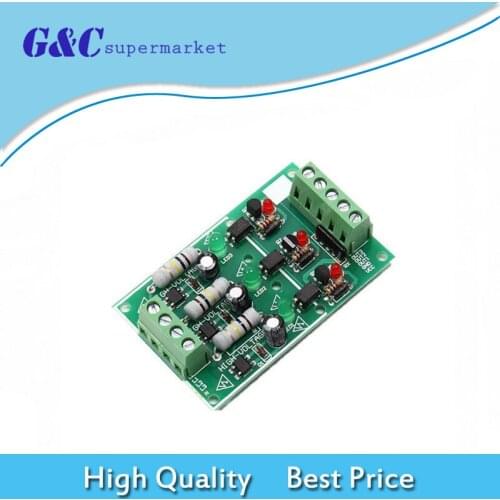 3 Channel Optocoupler Isolation Module AC 220V Isolated Board Testing Module No PCB Holder AC Detection Module diy electronics