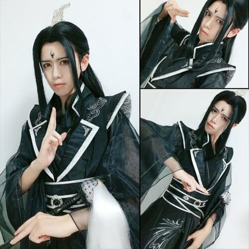 Anime MO DAO ZU SHI Song Zitan Cosplay He Xuan Chang Geng Costume Sha Po Lang Tian Guan Ci Fu Character Suits Hanfu Costume