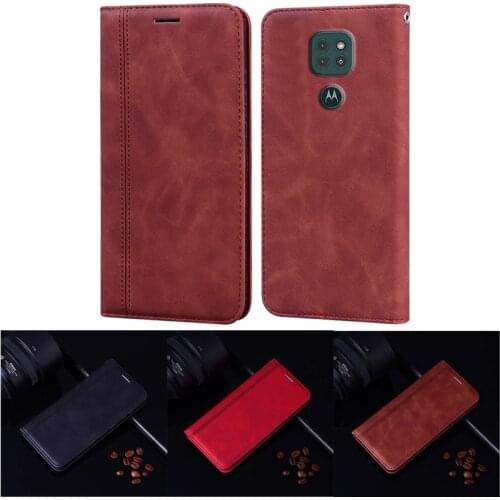 Phone Flip Leather Case For Motorola Moto G9 Play чехол Magnet Cover PU Case For Moto G9 Case Protective Shell Wallet Protector