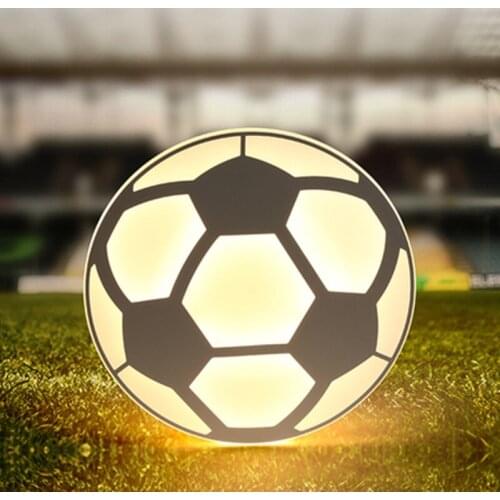 Creative Ultra thin Football Dream Ceiling Lights For Bedroom Childroom Boy Room Home Deco Modern Led Ceiling Lamp Free Shipping