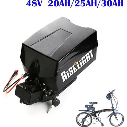 Batterie 48v 30ah 20AH 25AH lithium ion ebike battery Frog case bicycle electric bike battery for 48V 1000W 750W bafang motor