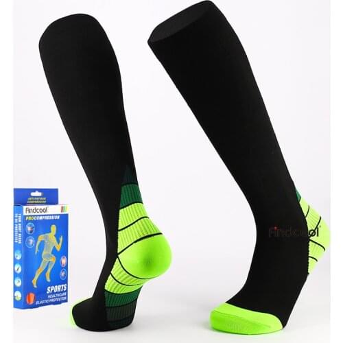 Medical Compression Knee High Socks for Men Women Compression Crew Socks Calf Support Quick Dry High Quality Leg Support