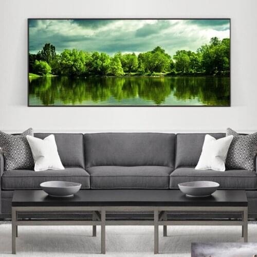 Scenery Scape Beauty World On The Wall Wall Decor Wall Art Poster and Prints Canvas Painting Picture Wedding Decoration