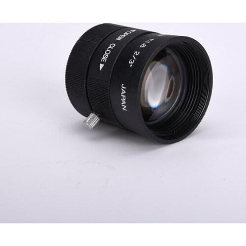 Used original secondhand Spacecom jf50m fixed focus industrial lens s50mm 1:1.8 2 / 3 "Japan