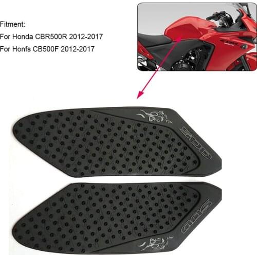 MTCLUB CBR500R CBR500 R Anti slip Tank Pad Side Gas Knee Grip Traction Pads Protector Sticker For Honda CB500F CBR500R 2012-17