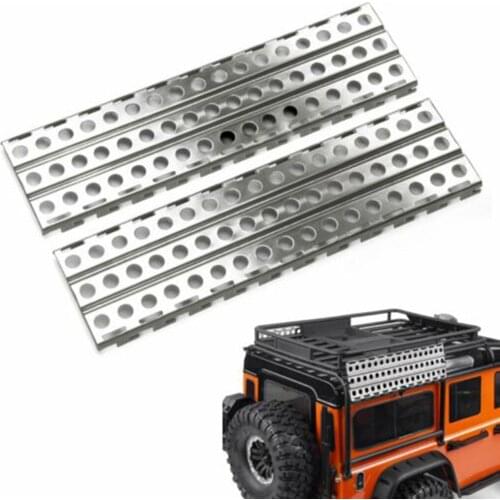 1:10 RC Rock Crawler Anti-Skid Plate Sand Ladder for TRX4 SCX10 90046 RC Crawler Car Replacement RC Vehicle Model Sand Ladder