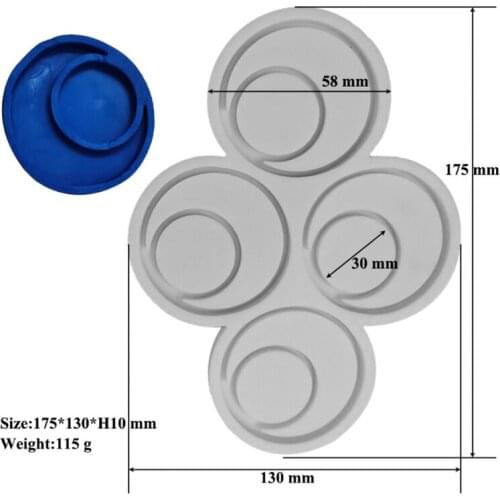 R58E Eid Mubarak Arabic Font Silicone Cake Fondant Mold Cookie Chocolate Sugar Craft
