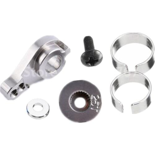 RC Car WLtoys Upgrade Part Aluminum Alloy 25T Servo Horn Arm For 1/18 Scale Model A949 A959 A969 A979 K929 Remote Control Cars