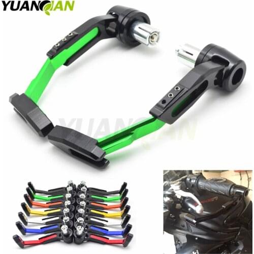 22mm 7/8" Motorbike proguard system brake clutch levers protect for Kawasaki ZX-6 ZZR600 ZXR400 Z750S ER-5 ZR750 ER6N ER6F z800