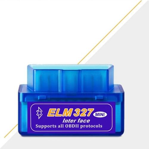 Universal Car Fault Reader Code Scanner Diagnostic Adapter Super Mini Elm327 Bluetooth OBD2 V2.1 Detector Android Symbian IOS