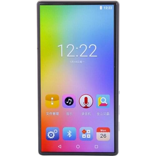 High quality 5.0 touch screen WIFI Android market application download mp4 player