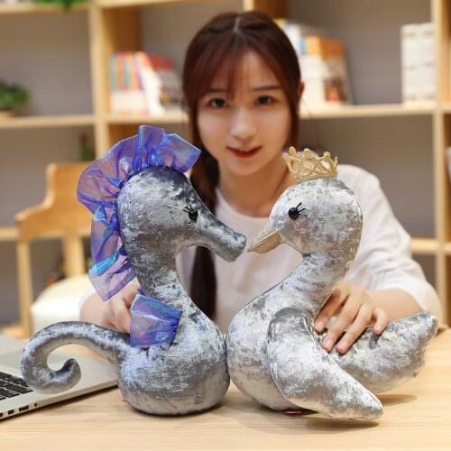 High quality 20/28cm colorful hippocampus doll cute plush toys baby toys boys and girls birthday gifts Christmas gifts home