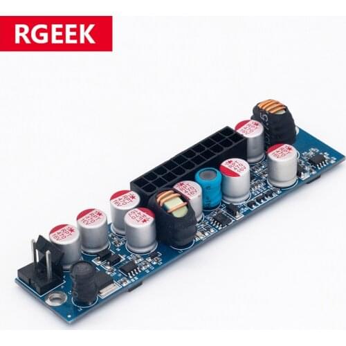 RGEEK 12V 120W DC DC ATX Peak PSU Pico ATX Switch PSU 24pin MINI ITX DC to Car ATX PC Power Supply For PC Computer