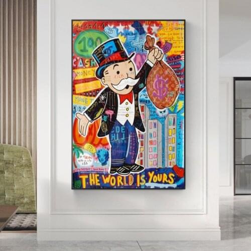 DIY 5D Diamond Painting Graffiti Art Money Poster Full Square/Round Diamond Embroidery Cross Stitch Mosaic room Decor