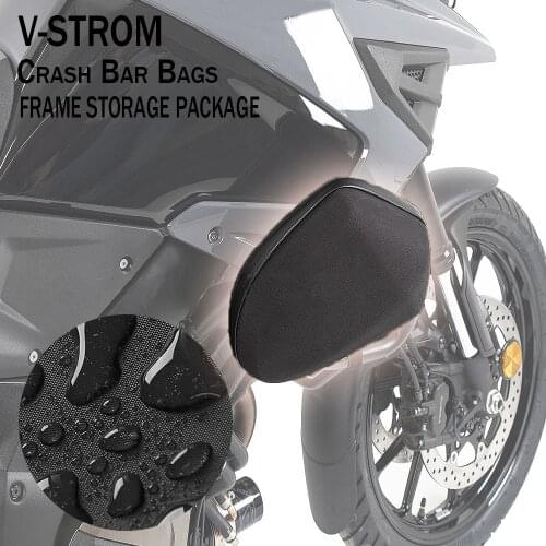 DL650 V-STROM Crash Bar Bags Motorcycle Frame Storage Package FOR SUZUKI V-STROM 650 L2/XT ABS V-Strom DL650