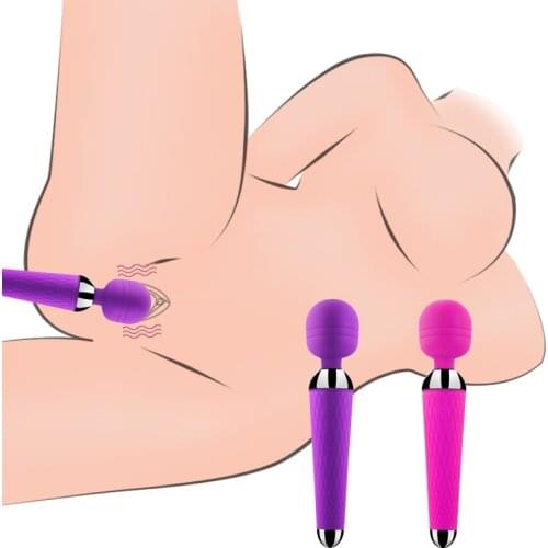 G-Spot Vibrating Powerful Magic Wand AV Vibrator Sex Toys For Woman Clitoris Stimulator Sex Shop Toy For Adults Dildo For Woman