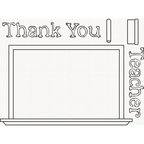 Written Note Nessage Clear Rubber Stamp Sheet Cling Scrapbooking DIY Cute Pattern Photo Album Paper Decoration