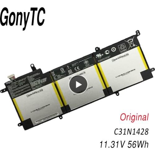New C31N1428 Laptop Battery For ASUS Zenbook UX305L UX305LA UX305UA 3ICP5/91/91 11.31V 56WH