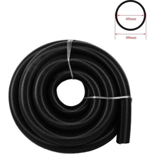 Inner 40mm Outer 48mm Household Vacuum Cleaner Hose Durable Vacuum Cleaner Part Soft Pipe Bellows Straws Industrial Thread Hoses