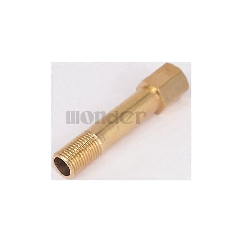 1/4" BSP Male To Female Length 75mm Brass Connector Coupler For for Mold Coolant-Line