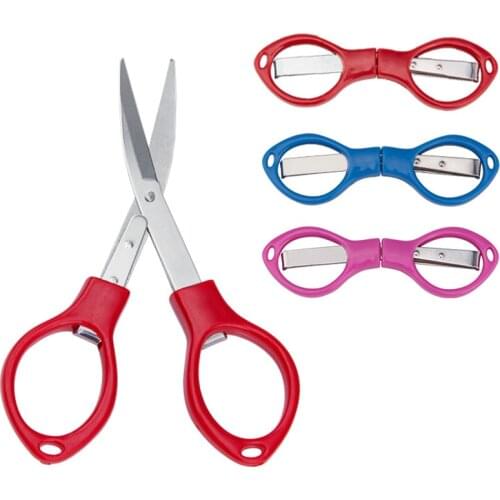1Pcs Scissor Professional Scissor Manicure For Nails Eyebrow Nose Eyelash Cuticle Scissors Curved Pedicure Makeup Tool Trimming