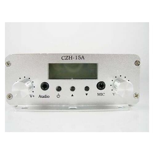 10pcs 15W V1.0 FM stereo PLL broadcast transmitter wholesale