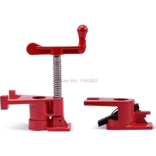 10pcs 3/4 inch Heavy Duty Pipe Clamp Woodworking Wood Gluing Pipe Clamp Pipe Clamp Fixture Carpenter Woodworking Tools