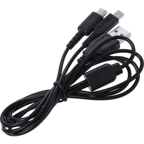 2-In-1 USB Power Charging Cable Y-Splitter Cord for nintendo 3DS NDSI DS Lite
