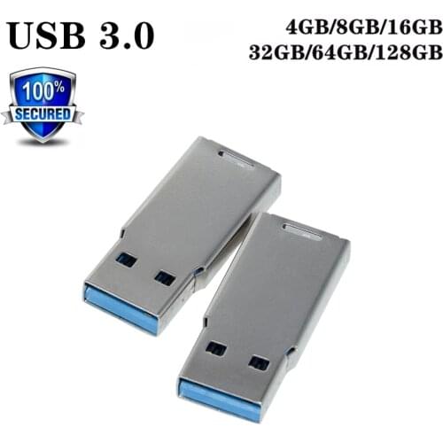 4GB 8GB 16GB 32GB 64GB 128GB High speed Wholesale UDP USB3.0 memory flash short U disk semi-finished chip pen drive