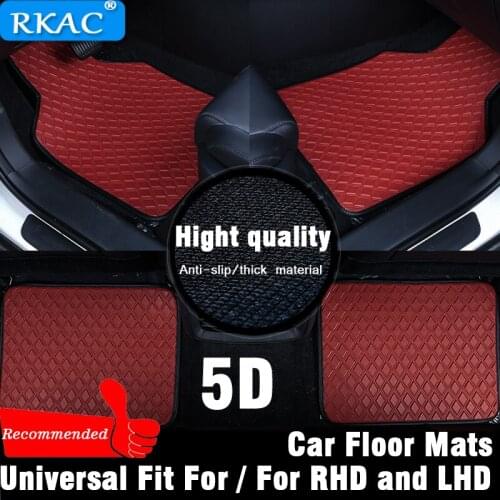5D RHD LHD UNIVERSAL FIT FOR Car Floor Mats Carpet universal fit for MINI Cooper R50 R52 R53 R56 R57 R58 F55 F56 F57 Countryman