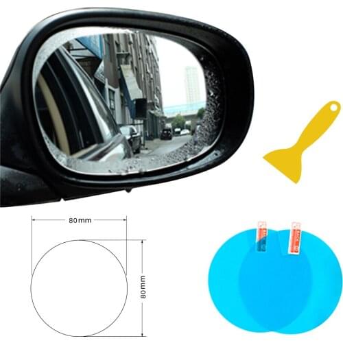 Car Anti Fog Waterproof Film Micro Nano Coating Rainproof Anti Fogging Film for Car Side Rearview Mirror Film Auto Accessories