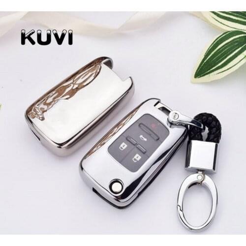 Car-Styling TPU Key Holder Cover Case For Chevrolet Cruze Aveo Trax Opel Astra Corsa Meriva Zafira Antara J Mokka Insignia