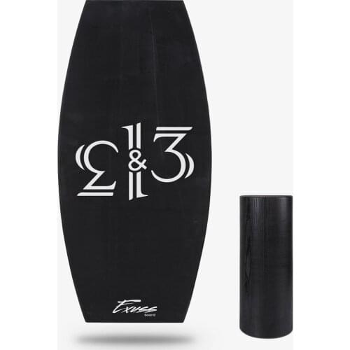 Wooden Balance Board, Surfing, Skating, Fitness, Yoga, skateboard Snowboard for Training and Coordination Exercise Portable Equipment