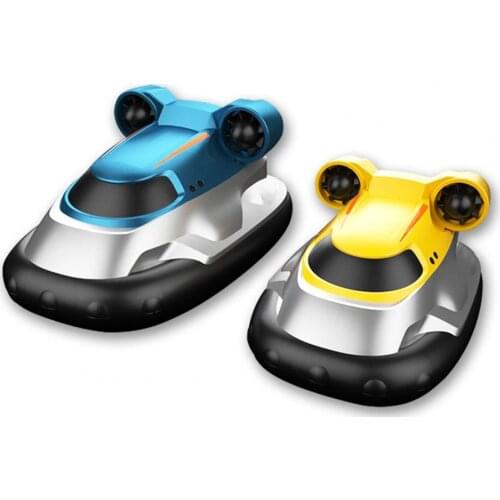 Hovercraft Toy Electric Remote Control 2.4G Wireless RC Boat Tabletop Ornaments Model for Children Birthday Gift